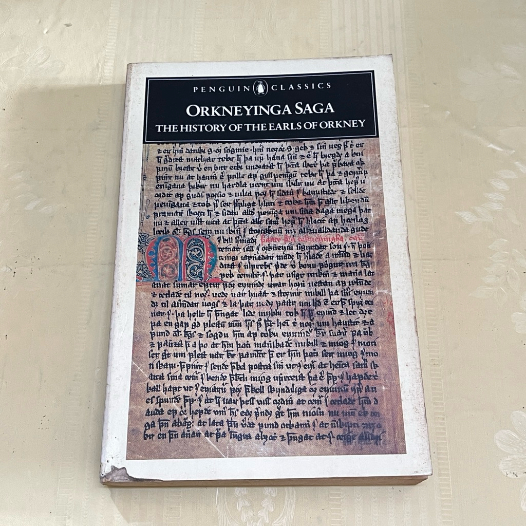 PENGUIN CLASSICS ORKNEYINGA SAGA The History Of The Earls Of Orkney
