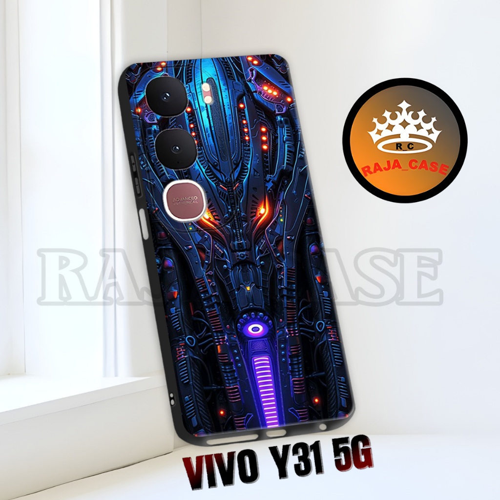 Rc16/ยางนุ่ม Hp VIVO Y31 5G - Robot Motif - เคส Hp VIVO Y31 5G - เคส VIVO Y31 5G - ซิลิโคน VIVO Y31 