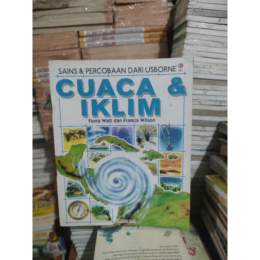 หนังสือ SCIENCE & TRIALS จาก USBORNE Weather & Iklim Fiona Watt และ Francis Wilson