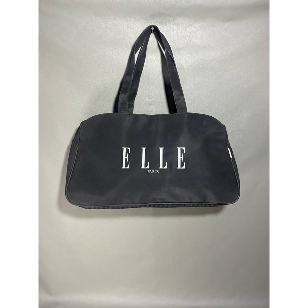 ELLE PARIS SHOULDER BAG / ELLE PARIIS TRAVEL BAG / ELLE GYM BAG / ELLE PARIS SECOND ORIGINAL USED SH