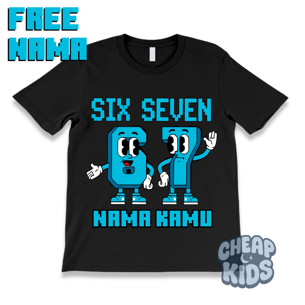 67 Steal A Brainrot Kids T-Shirt Free Name / 67 Steal A Brainrot Kids T-Shirt Free Name