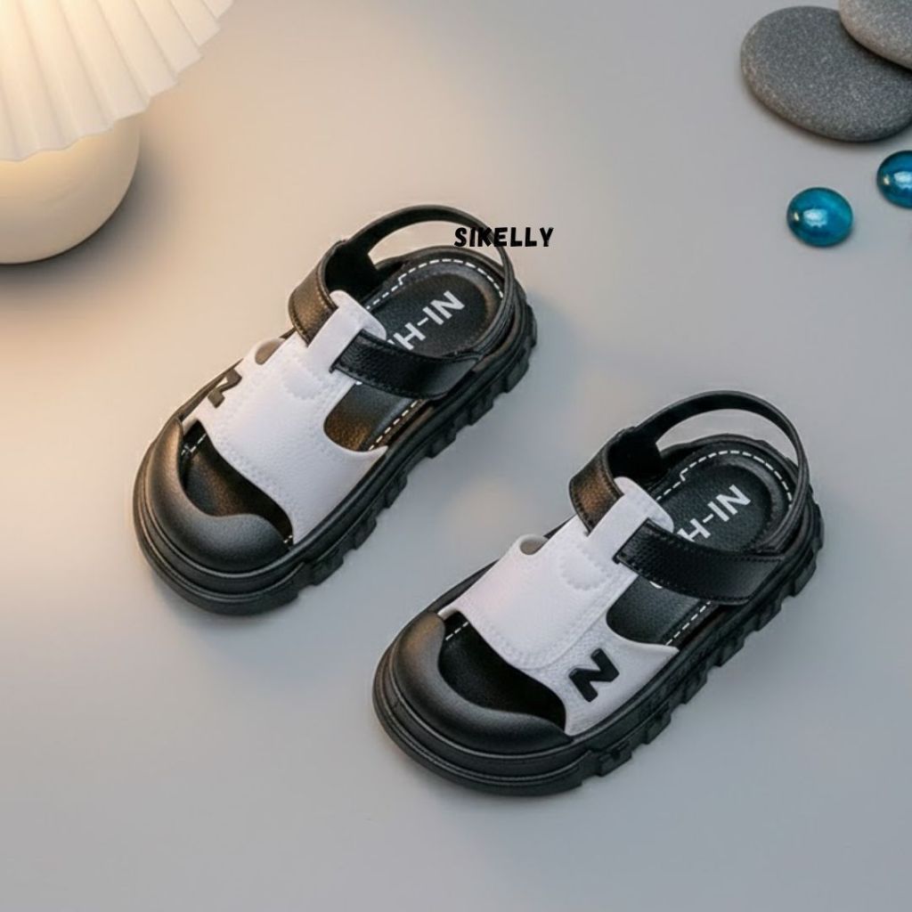 SELLY NERDY รองเท้าแตะภูเขาสําหรับเด็ก | เด็กชายและเด็กหญิง | รองเท้าผ้าใบ พรีเมี่ยม
