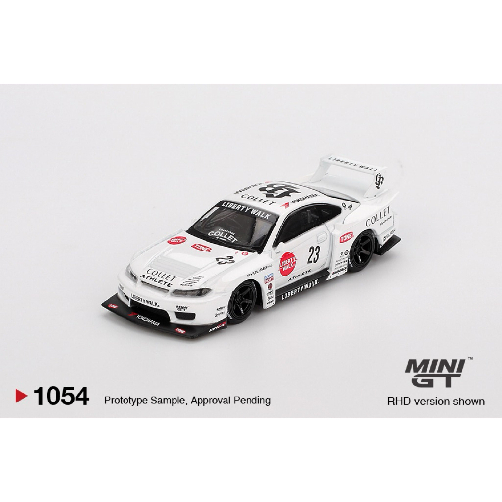 [225k เท่านั้น] Mini GT 1054 // Nissan LB-Super Silhouette S15 SILVIA ATHLETE