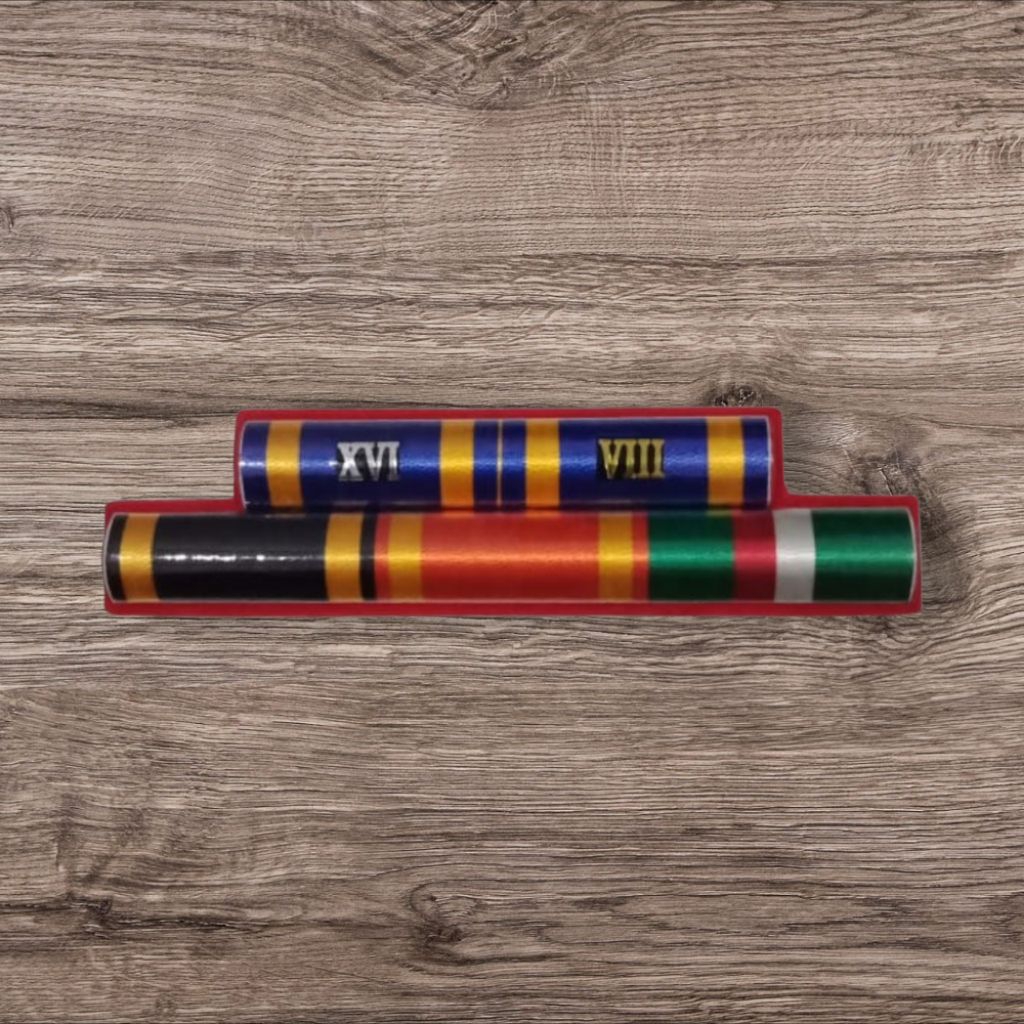 ตราสัตยาธรรมะ นุษา.ksatria bhayangkara.Yana utama, 8. 16. 1 ชุดนูน