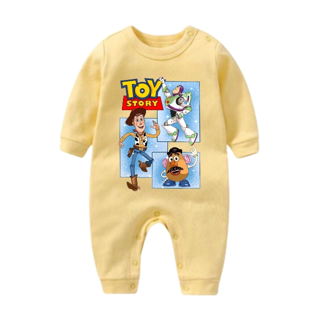 Toy Story Romper สําหรับเด็กทารกชายและหญิง 2-10 เดือน - เสื้อผ้าเด็ก Toy Story