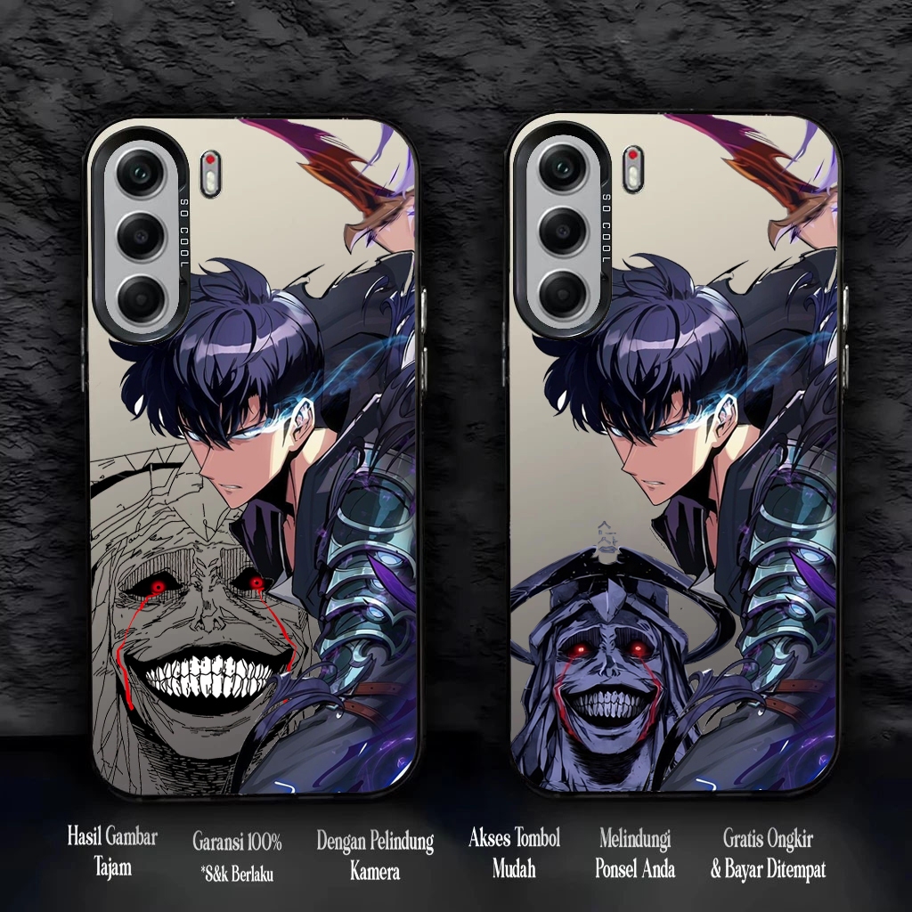 เคส IMD TECNO CAMON 40 CAMON 40 PRO - สีดํา SO COOL Hologram Case AC-1258