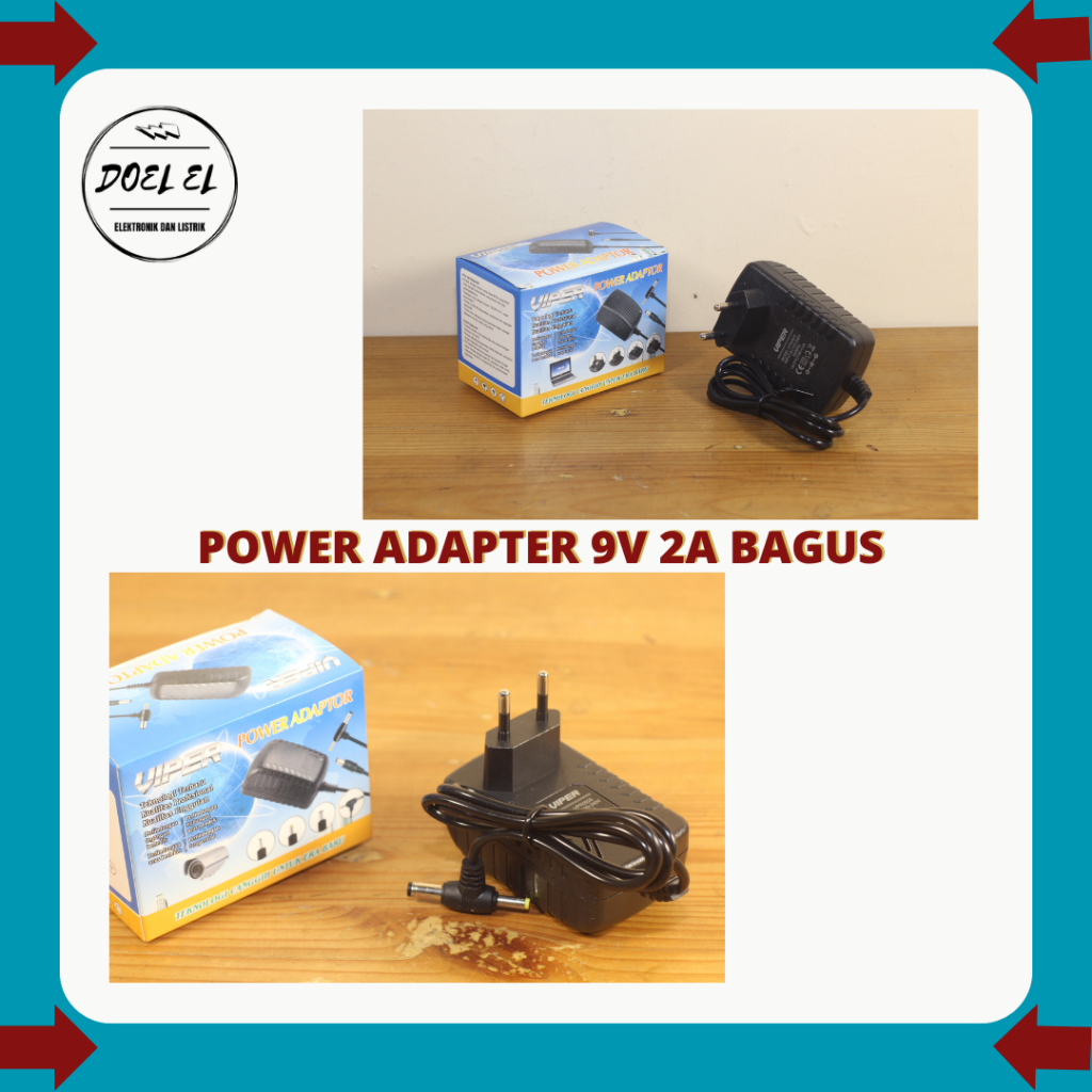 อะแดปเตอร์ 9V 2A | 9V 2A พาวเวอร์ซัพพลาย ADAPTER