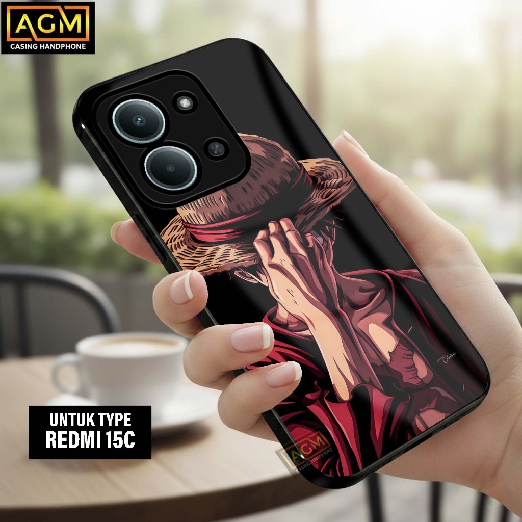 เคส Xiaomi Redmi 15C/ Poco C85 - New Softcase Glossy caps Hp Redmi 15C/Poco C85 [Onepice Motif] - เค