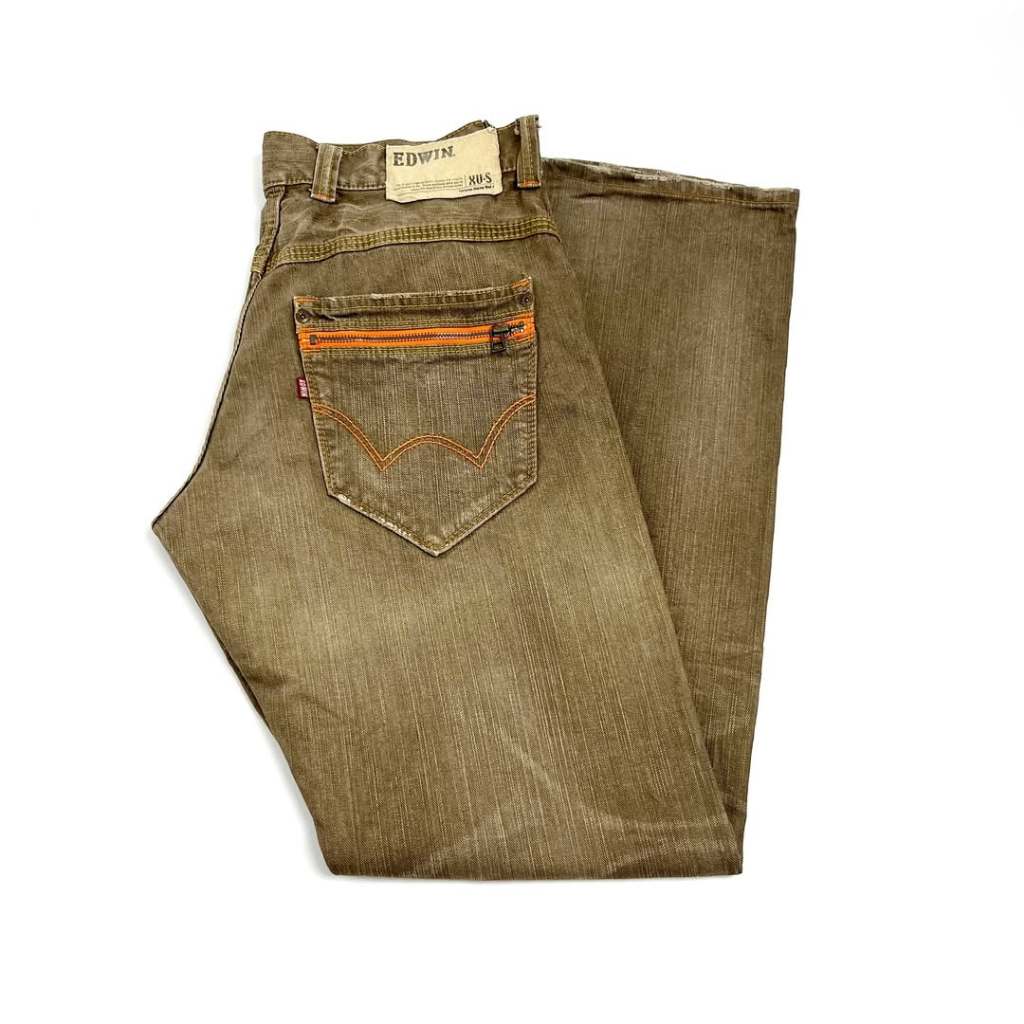 ควนเวลล์ - EDW!N XVS BROWN FADING REGULAR JEANS (IO9)