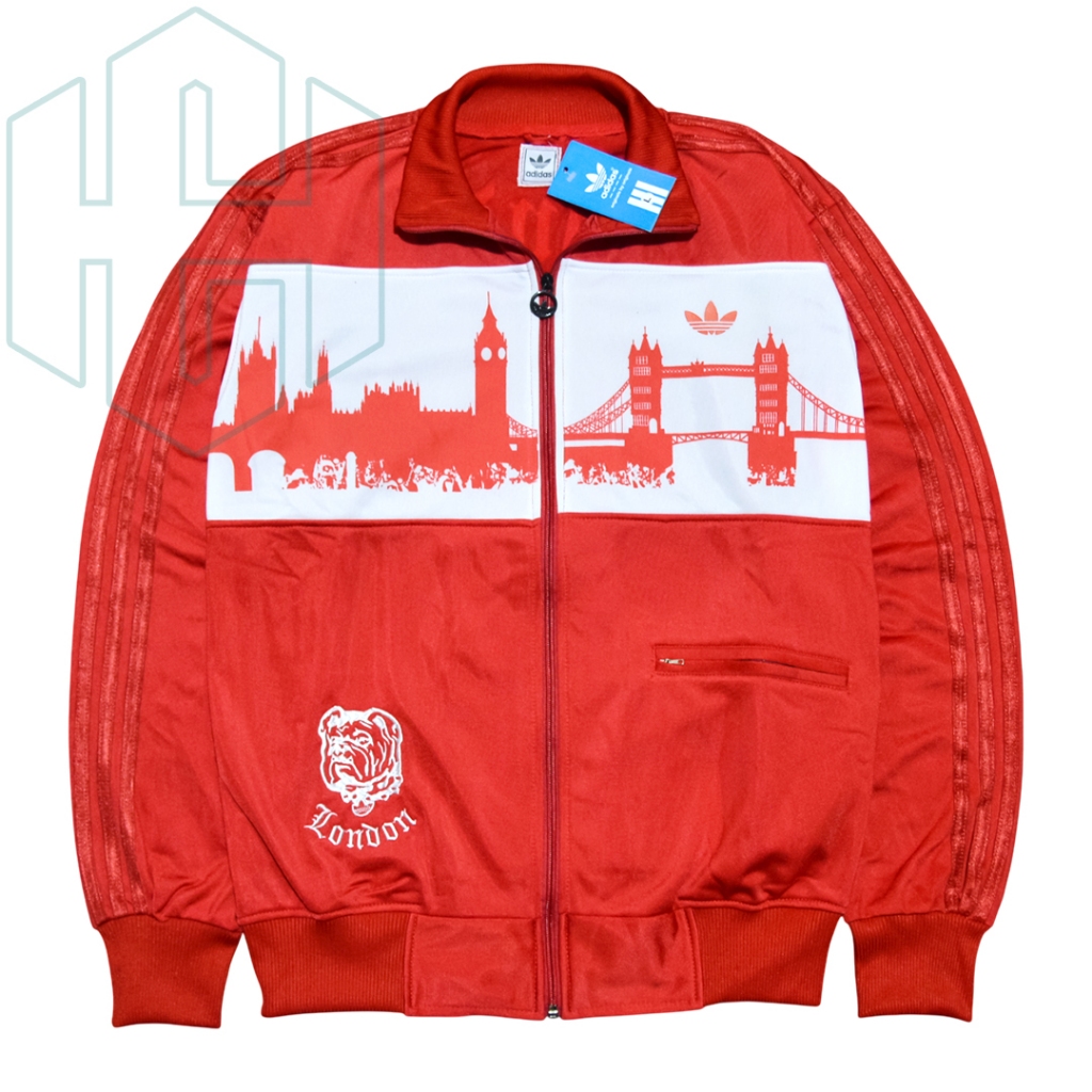 London Bridge Tracktop Jacket Full Tag & Label