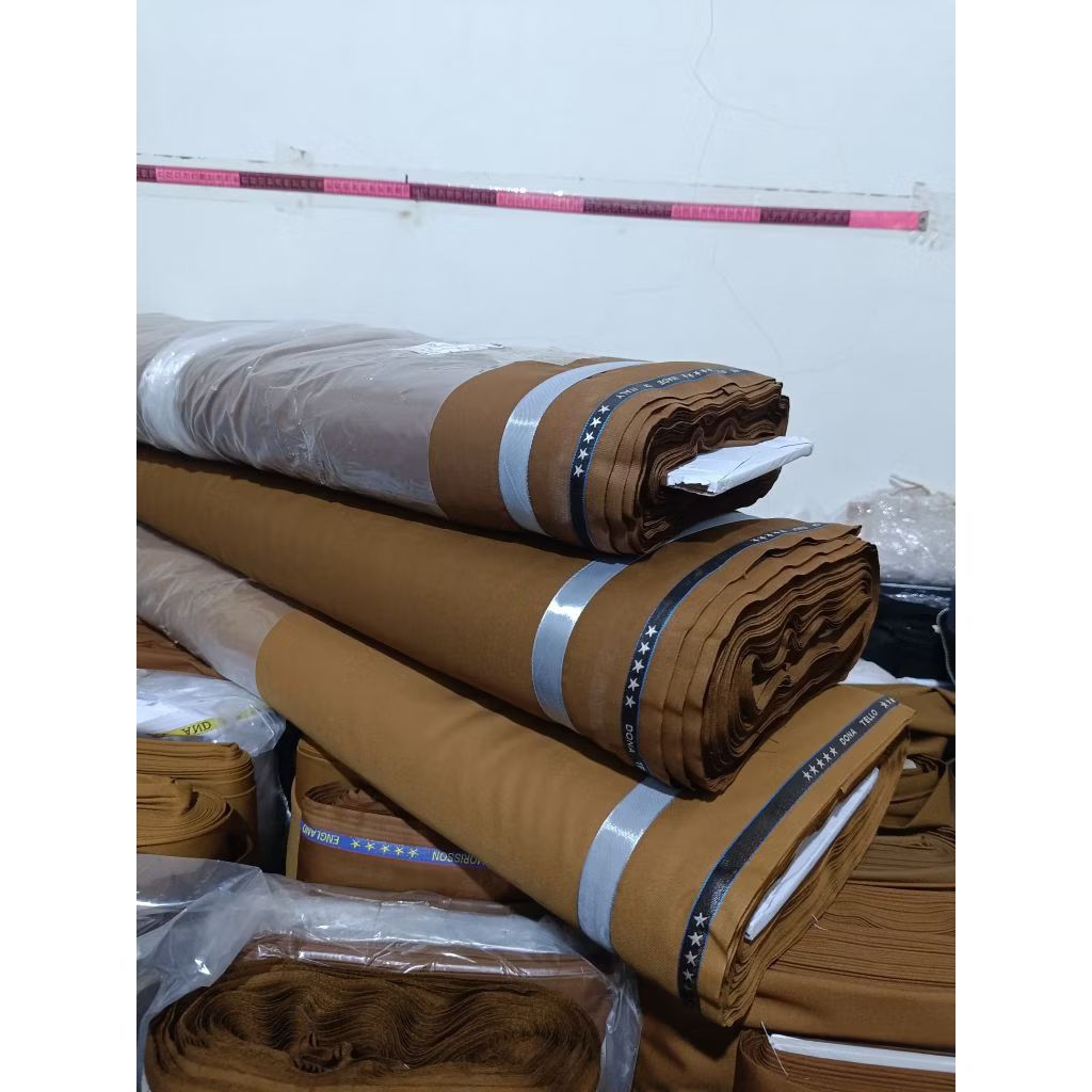 KATUN Khaki ผ้าวูลและผ้าไหมพรีเมียมสุด ผ้าข้าราชการ วัสดุชุดข้าราชการภาค PNS PDH ASN ผ้าคอตตอนพื้นฐา