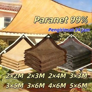 Paranet 99% Anti-UV Jaring Lebar 2/3/4/5 m² Shading Net Nylon Anti Panas Tahan Lama Berventilasi Enkripsi 12-Pin Jaring Paranetparanet anti uv dan hujan/Penutup Teras Rumah Anti Hujan/Jaring Paranet/Jaring Peneduh Matahari/Pelindung Sinar Matahari