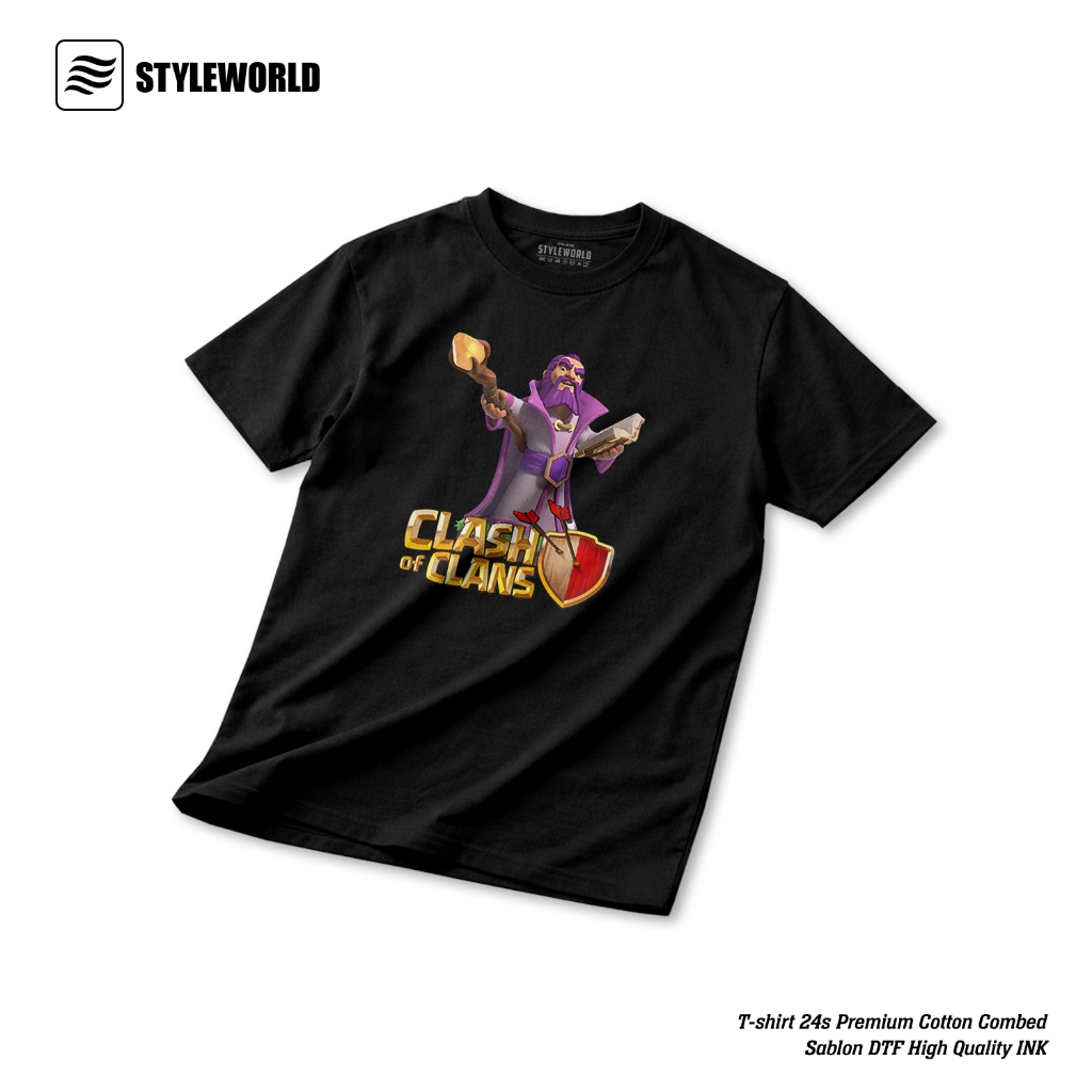 เสื้อยืด Clans 24s Cotton Combed Sw-8