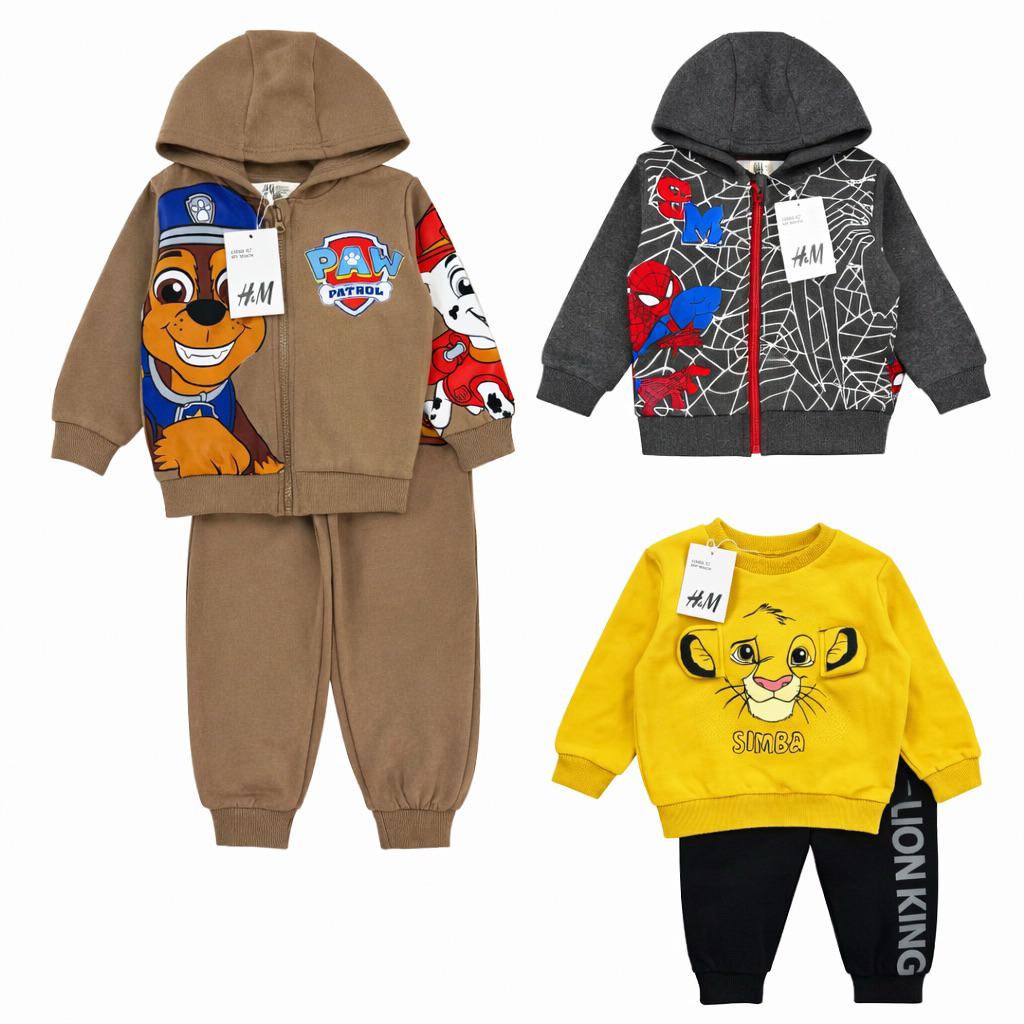 HM - เสื้อแจ็คเก็ตสเวตเตอร์ One Set Jogger For Boy - 2 3 4 5 6 ปี