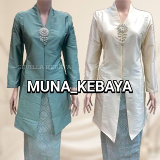 ATASAN KEBAYA SAJA / KEBAYA TUNIK MELAYU MODERN / KEBAYA NCIM TAFETA / KEBAYA PANJANG TERBARU MIX ROK SONGKET / KEBAYA POLOS BUAT WISUDA KONDANGAN KARTINIAN AGUSTUSAN SERAGAMAN