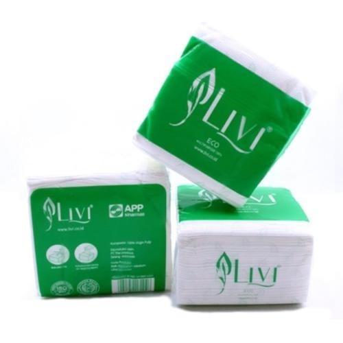 LIVI Eco Pop Up อเนกประสงค์ 150s - ทิชชู่ตั้งโต๊ะ