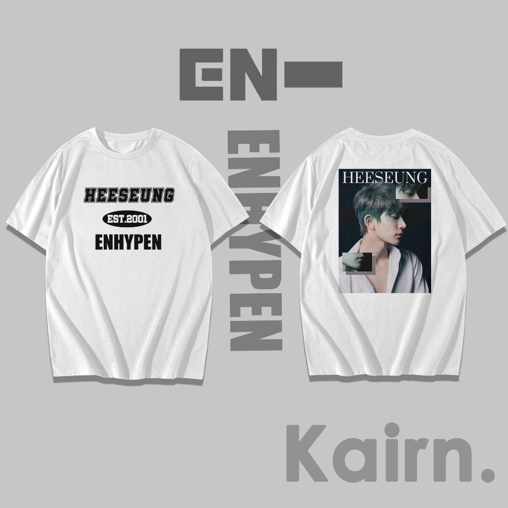 KAIRN - เสื้อยืด ENHYPEN / ENHYPEN TSHIRT / FANSMERCH