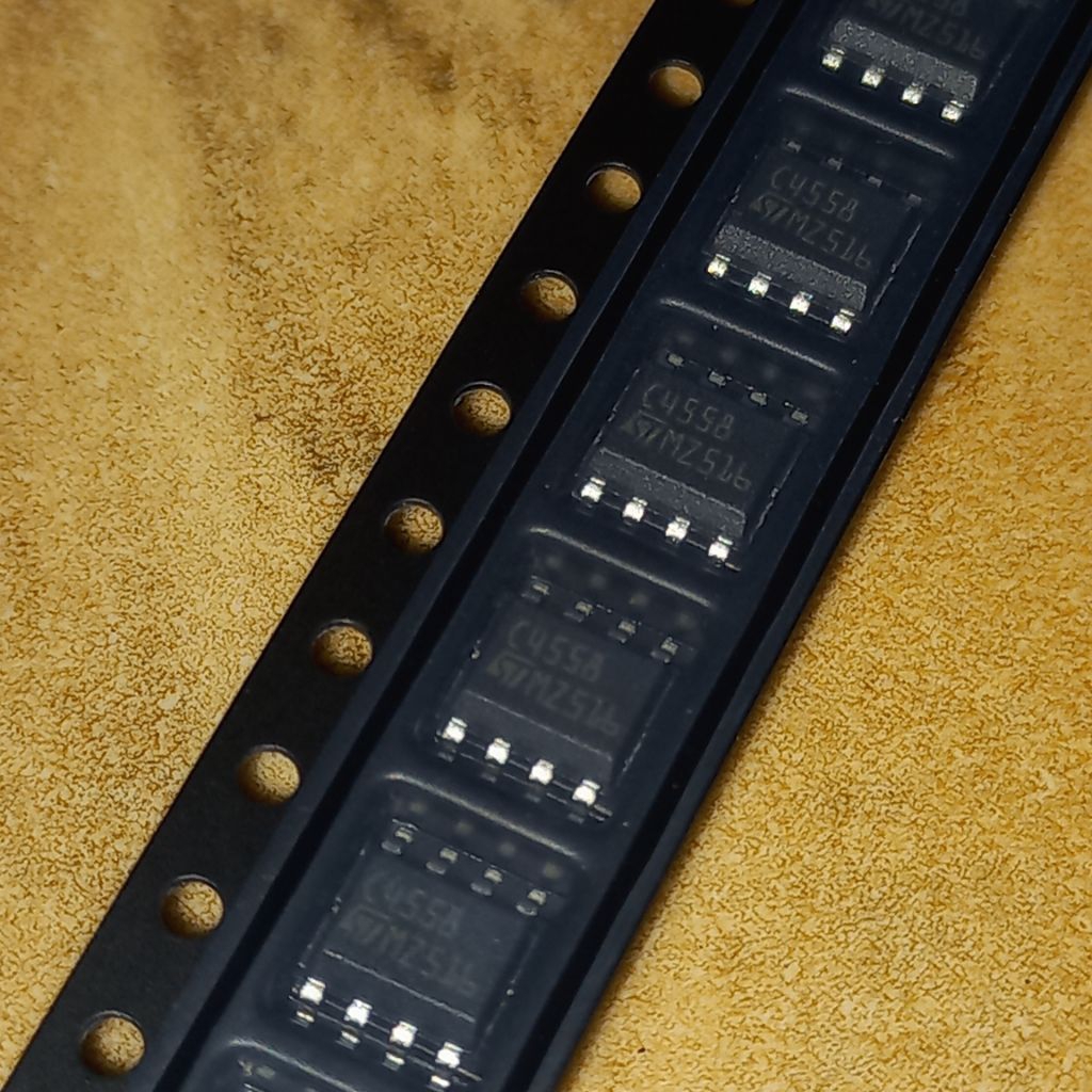 IC SMD JRC4558 JRC 4558 ต้นฉบับ ori แท่งเล็ก micro เดิม njm4558 1