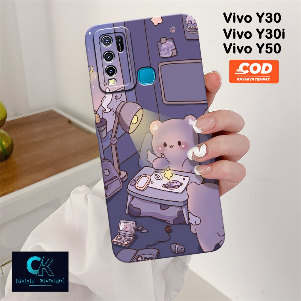 เคส HP Samsung Vivo Y30 / Y30i / Y50 - เคสแฟชั่นการ์ตูน - เคสยาง - เคส Vivo Y30 / Y30i / Y50 ล่าสุด 