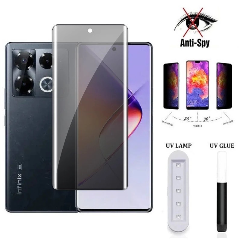 TEMPERED GLASS UV ANTI SPY XIAOMI MI 15 ULTRA/MI 10/MI 10S/MI 10 PRO/MI 11/MI 11 PRO/MI 11U/MI 11 UL