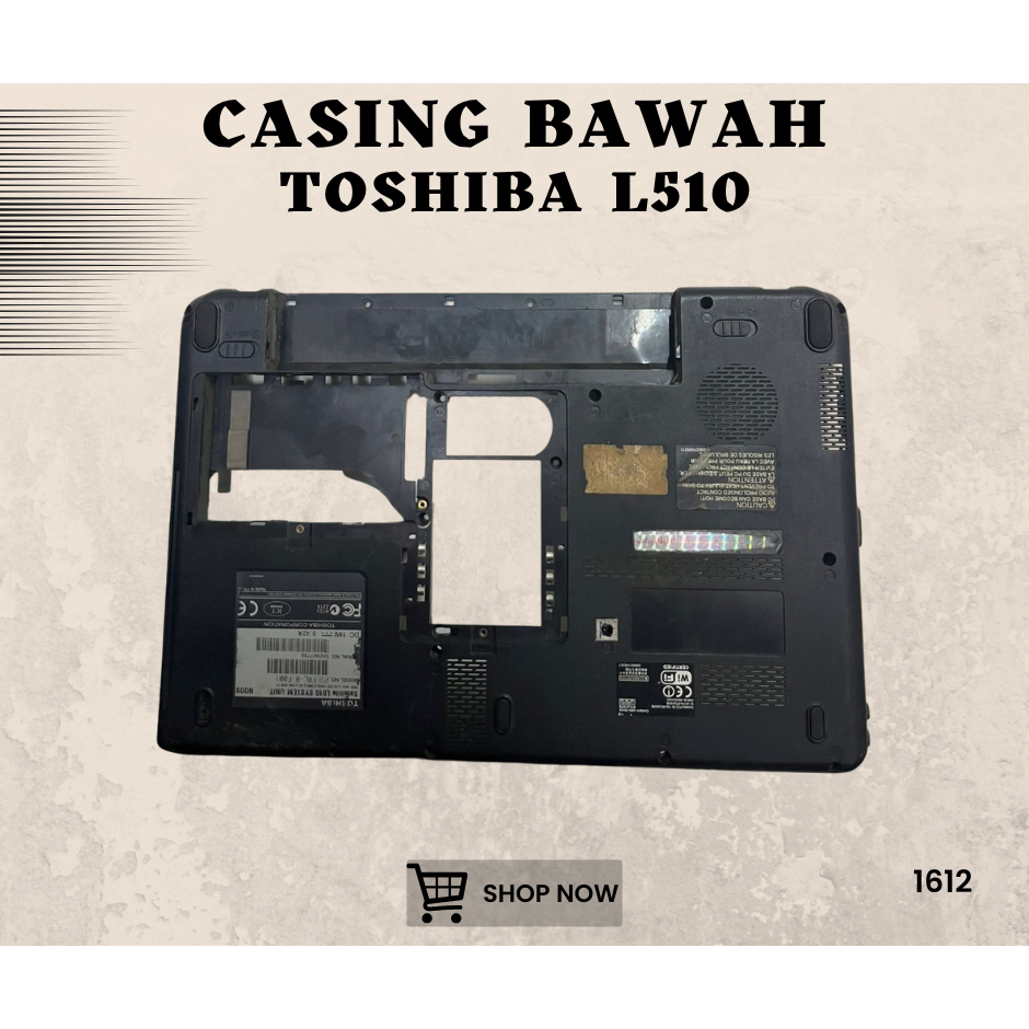เคส TOSHIBA L510 LAPTOP BOTTOM มือสอง