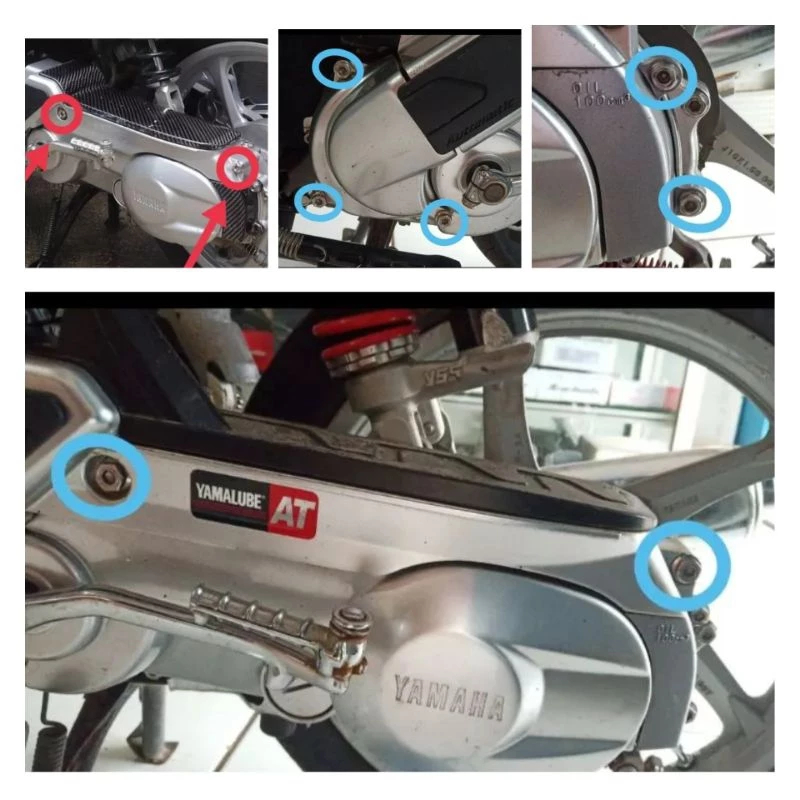 ฝาครอบใหม่ THAILAND LELE CVT BOLT