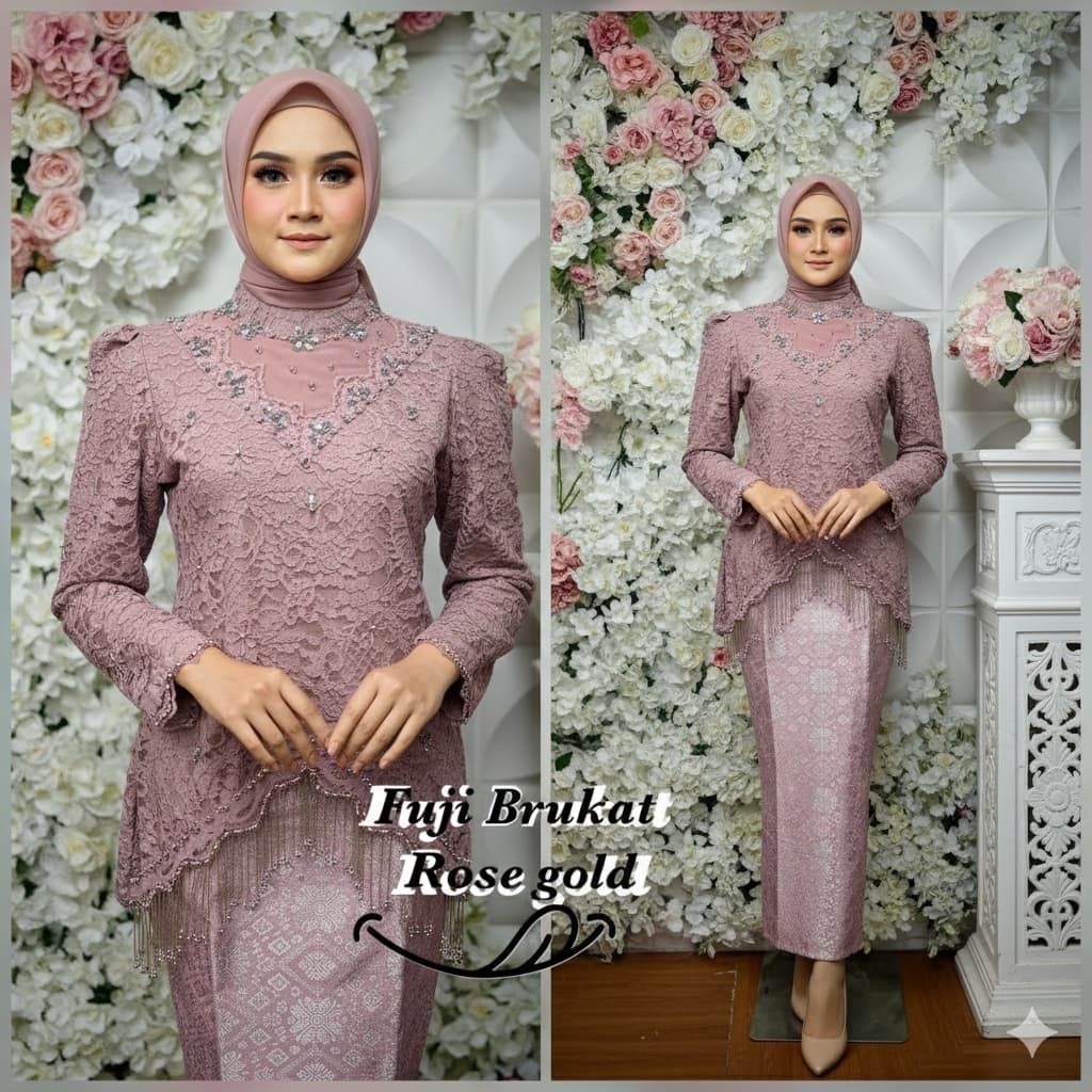 Kebaya ล่าสุดของ Fuji / qiyubi kebaya / kebaya / party kebaya / kebaya / customaya / customaya / heb
