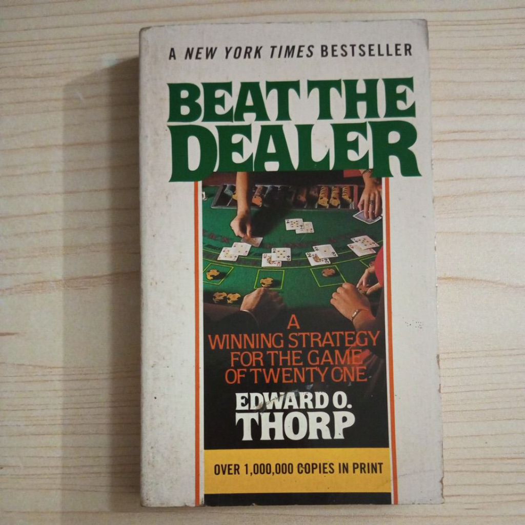 BEAT THE DEALTER BOOK BY EDWARD O THORP