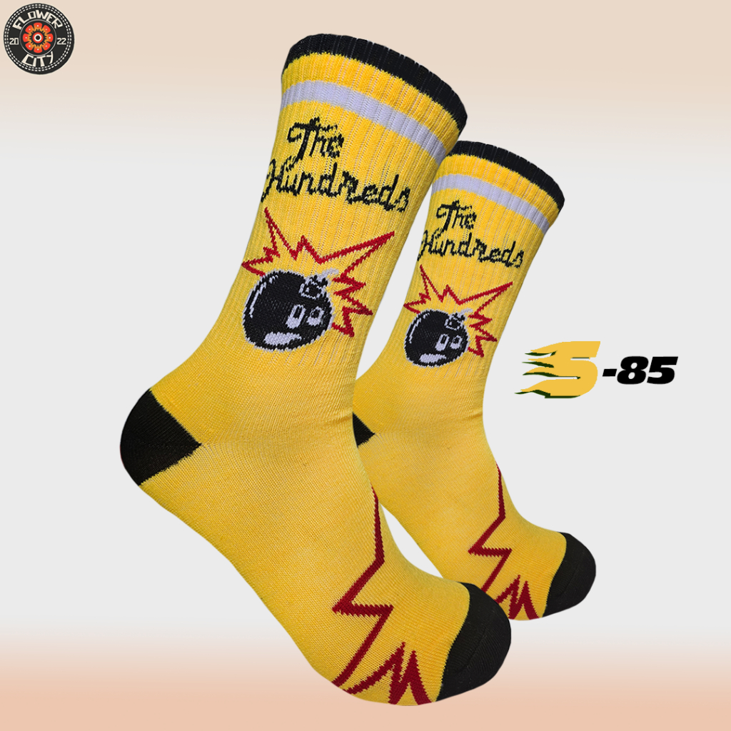 Oldschool Socks - Socks Series S - S85 - BOSSHE - Flower.City