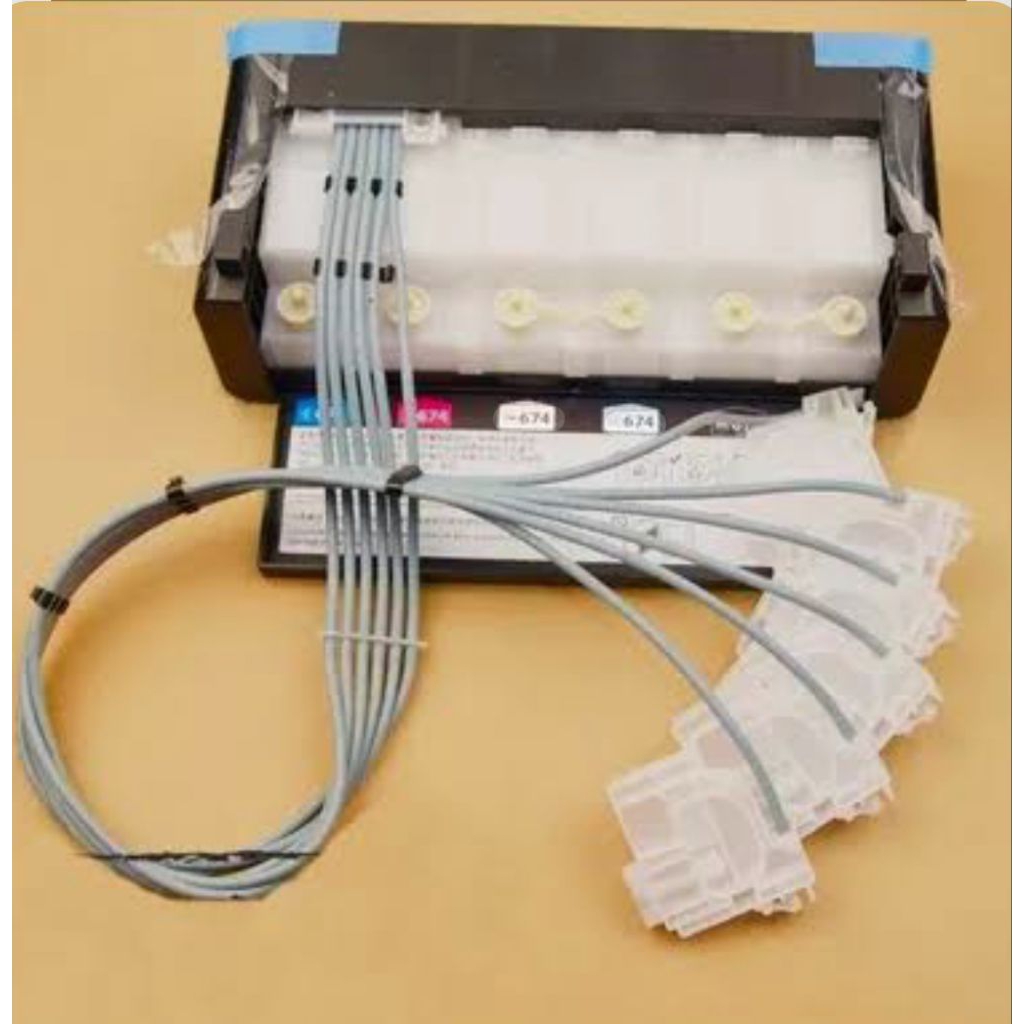 หลอดแช่ Epson L800,805,1800 มือสอง สะอาดเหมือนใหม่ ไม่รั่วซึม