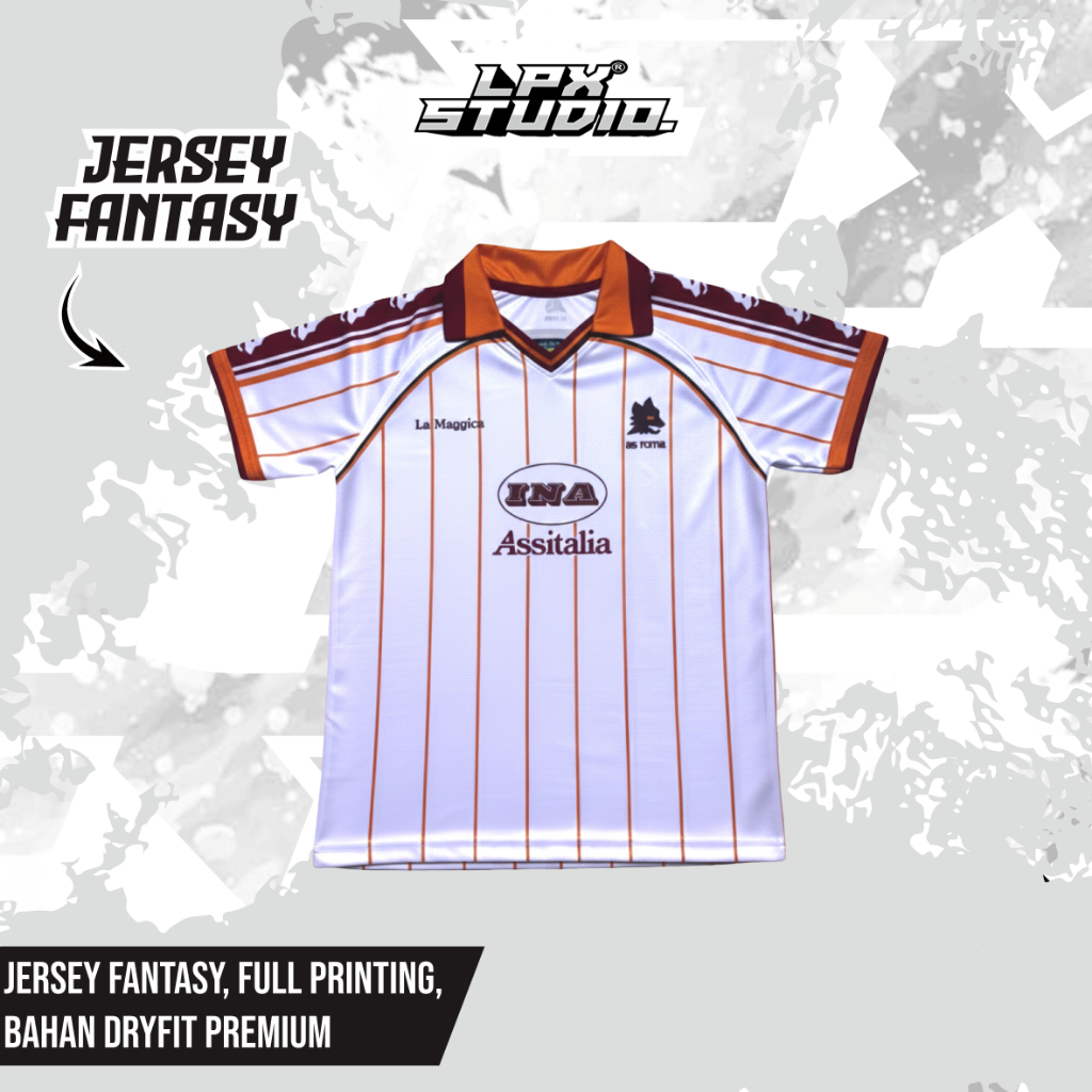 AS Roma Jersey / AS Roma Jersey / เสื้อ AS Roma / เสื้อฟุตบอล / เสื้อวินเทจ