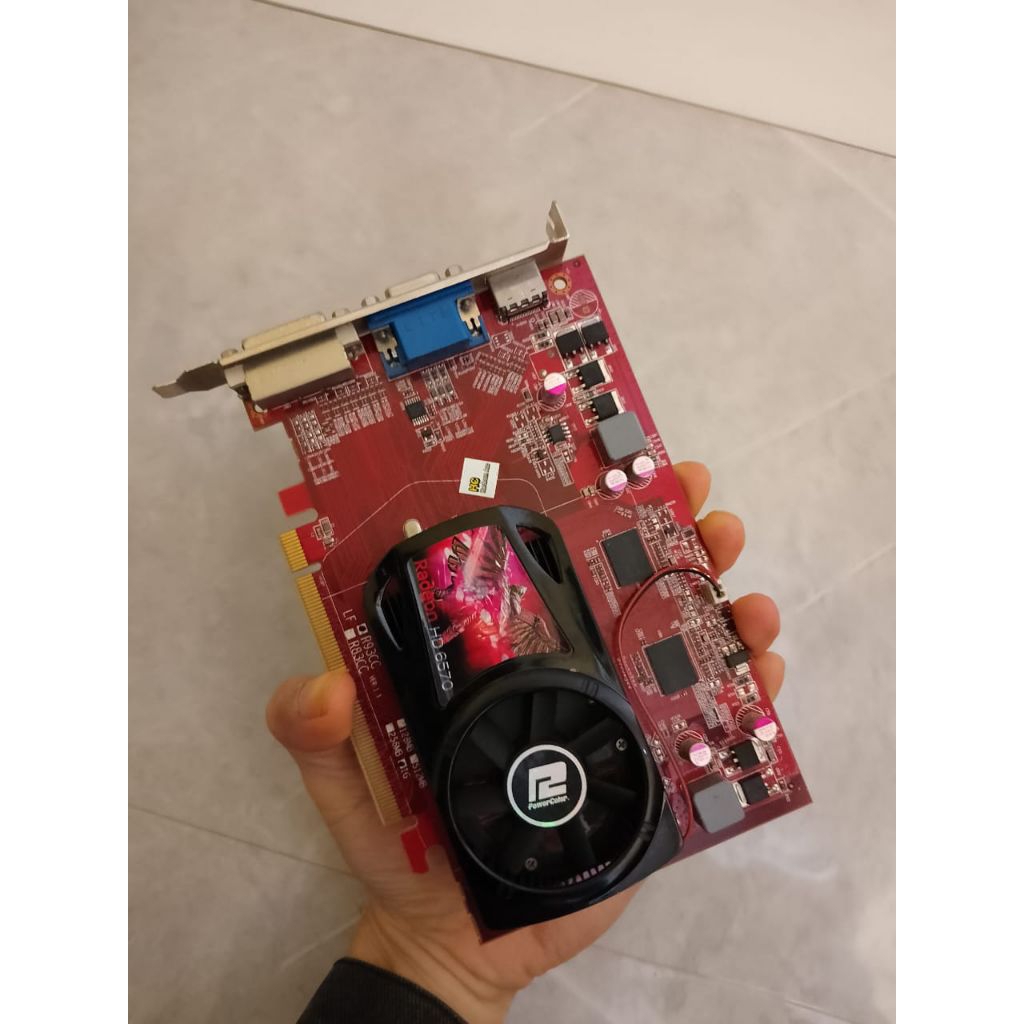 Vga amd hd 6570 1gb ddr3 128bit ปกติ