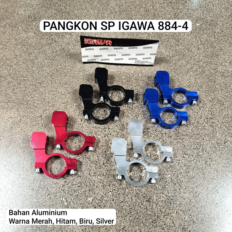 MERAH IWAWA 884-4 MIRROR BRACKET MOUNT RED; สีดํา; น้ําเงิน; เงิน