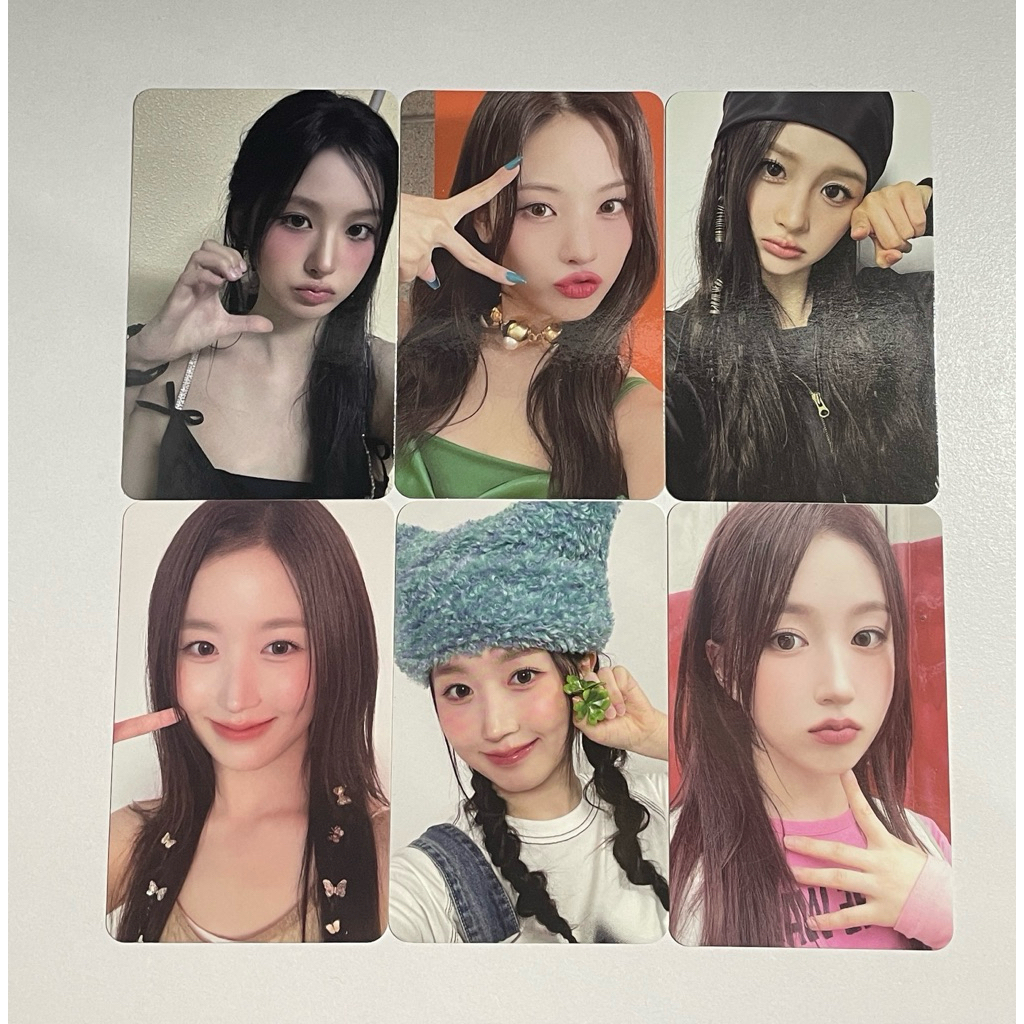 [ลดล้างสต๊อก] โฟโต้การ์ดอย่างเป็นทางการ pc haewon jini sullyoon nmixx