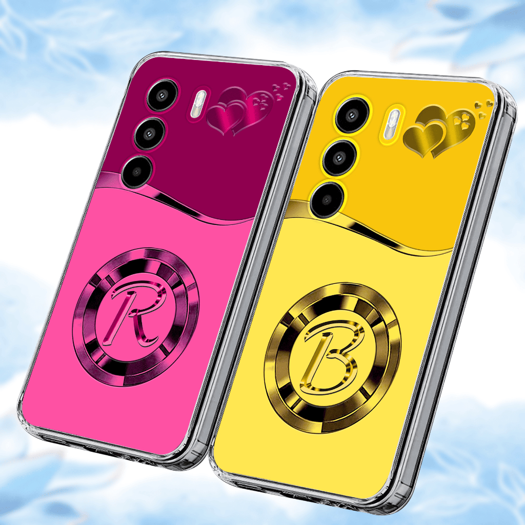 Custom Letter Case สําหรับ Itel S23 PLUS P55 VISION 1 PRO A80 A70 A60 A60S A50 CITY 100 - SK003 ALLF