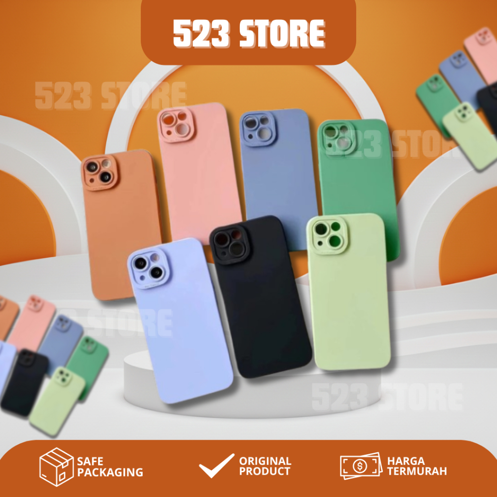 เคส Iphone X / XR / 6 / 7 / 7+ / 11 / 13 / 15 - เคส Pro Camera - เคส 3D Macaron - ตัวป้องกันกล้อง So