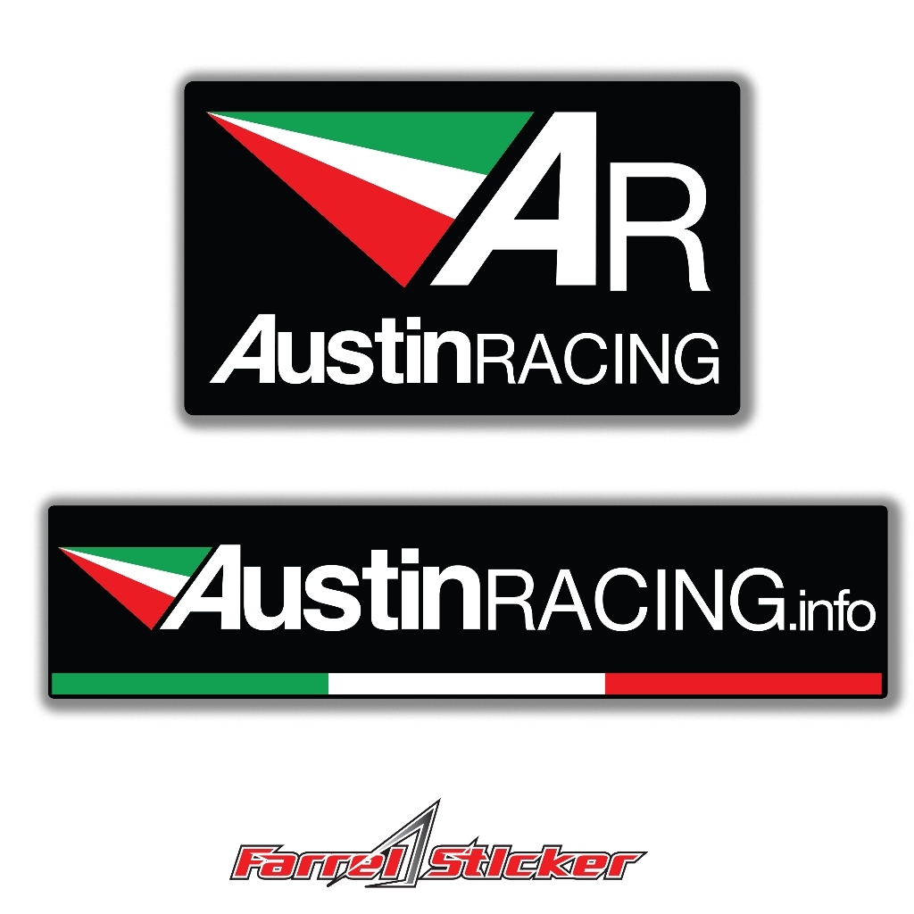 สติ๊กเกอร์ AUSTIN RACING AR EXHAUST สติ๊กเกอร์