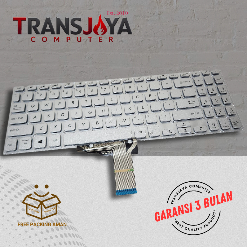 Asus X516 X516 X516J X516JA X516JP X515EA X515J X515JA X515jf X515M X515MA X515UA Silver Black Backl