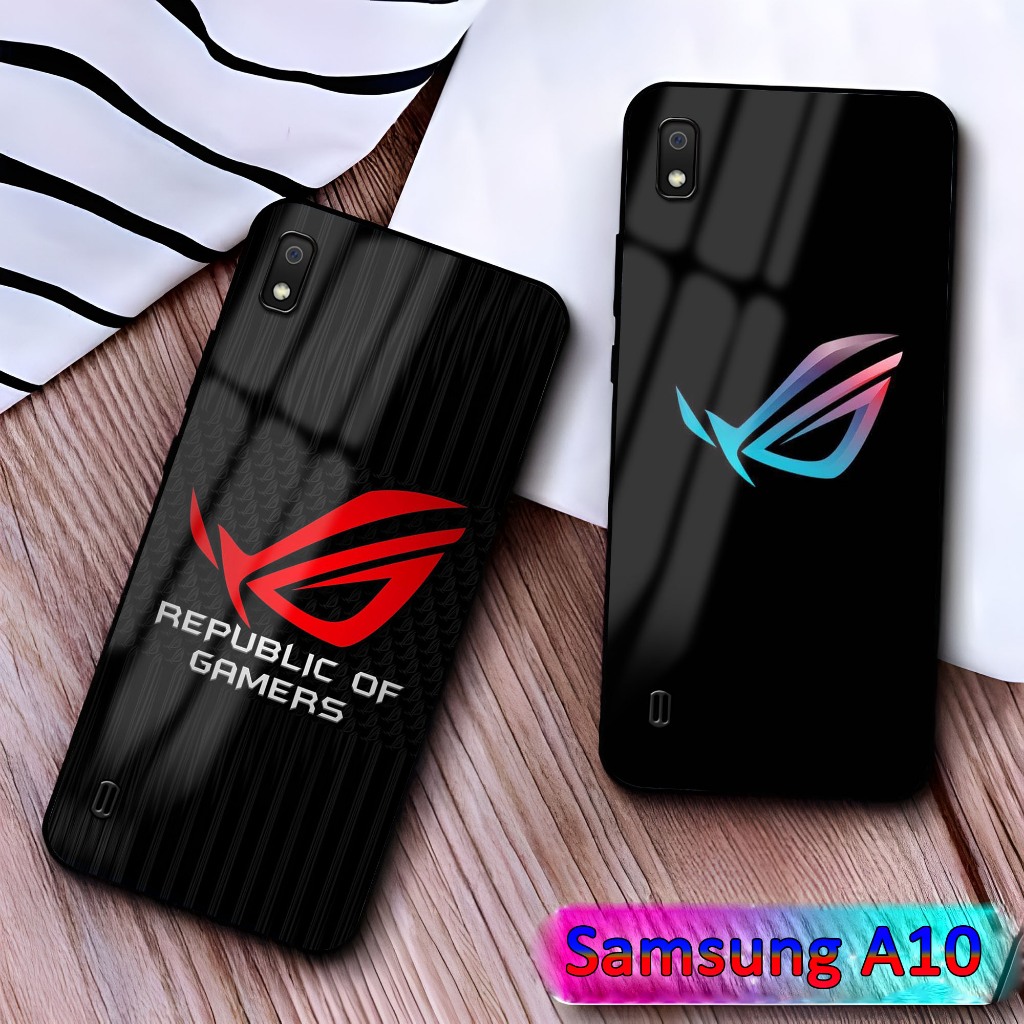 เคส HP Samsung A10 - เคส N1 - [KK Motif No. 11] - Samsung A10 Fashion Softcase - Glossy Hardcase - P