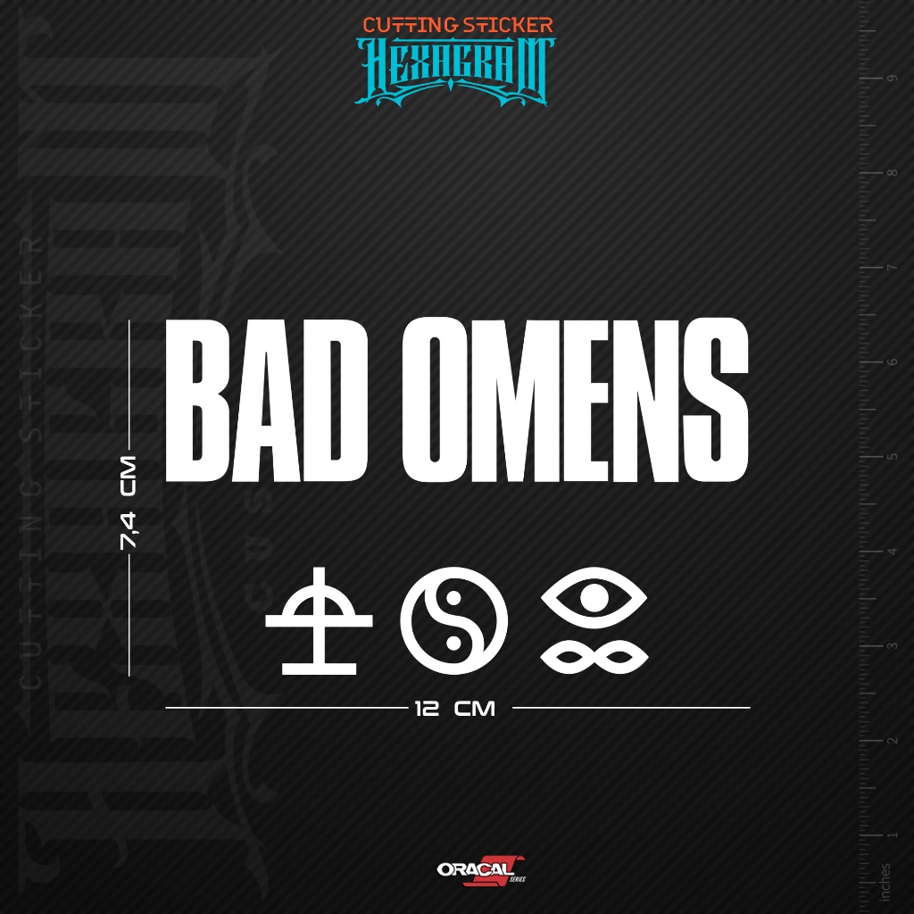สติ๊กเกอร์ตัด โลโก้วง BAD OLENS | สติ๊กเกอร์ตัดโลโก้ BAD OLENS Band