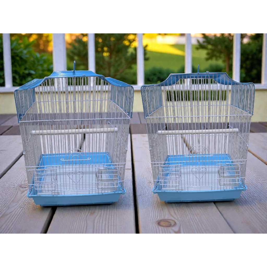 กรงกล่องเหล็ก House กรงเหล็ก Canary Lovebird Pleci Dayang Srindit Hamster Cage Etc CODE 04
