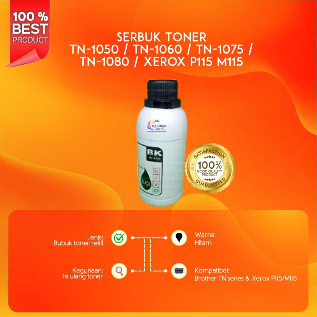 TN1000 HL-1110 TN 1000 Refill Toner Powder