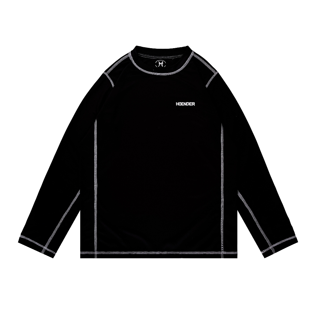 Hender Jersey Bjorn Basic Longsleeves Dry Fit สีดํา