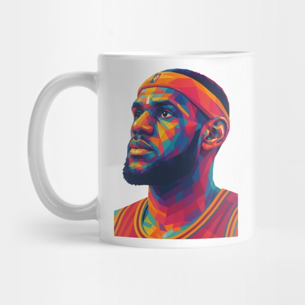แก้วกาแฟ Pop Art Lebron James