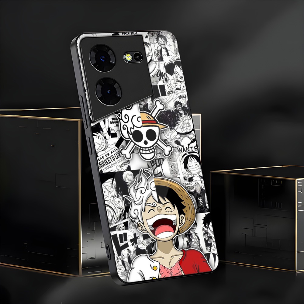 [CC13] SOFTCASE TECNO POVA 5 | POVA 5 PRO เคสกระจกมันเงา | เคส Tecno Pova | เคสเท่ๆน่ารักๆ | บดขยี้เ