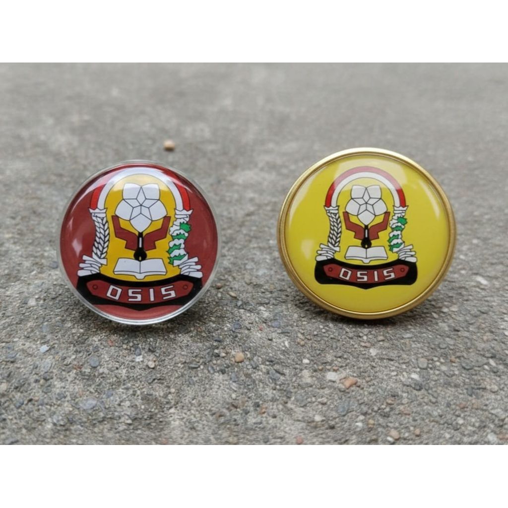 SMP SMA OSIS PIN / SMP SMA OSIS BROOCH ACRYLIC RESIN