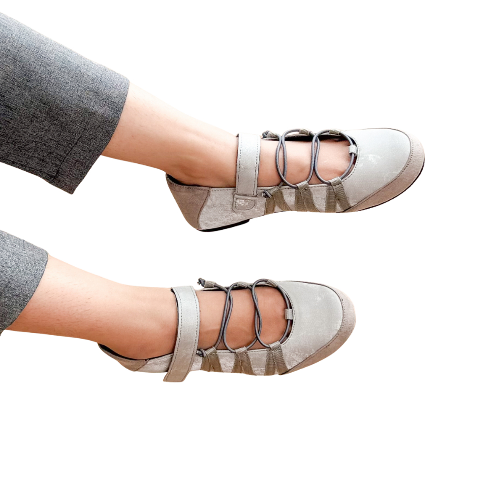Fichy - Zuzu Grey Flatshoes Sport [Size 36-42]