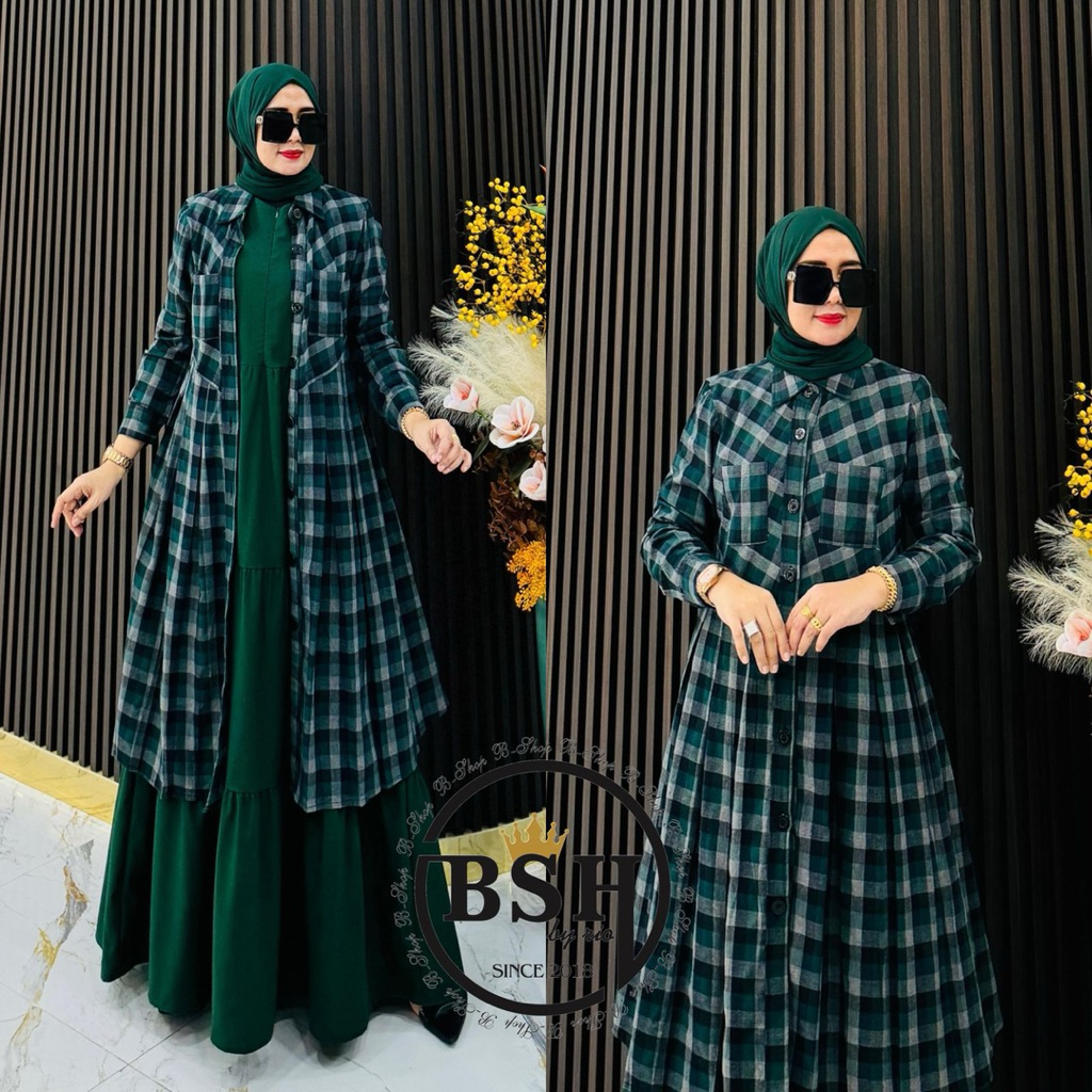 GAMIS Bshop PIRAMID NEW SET cardi by BSH KATUN อินเทรนด์
