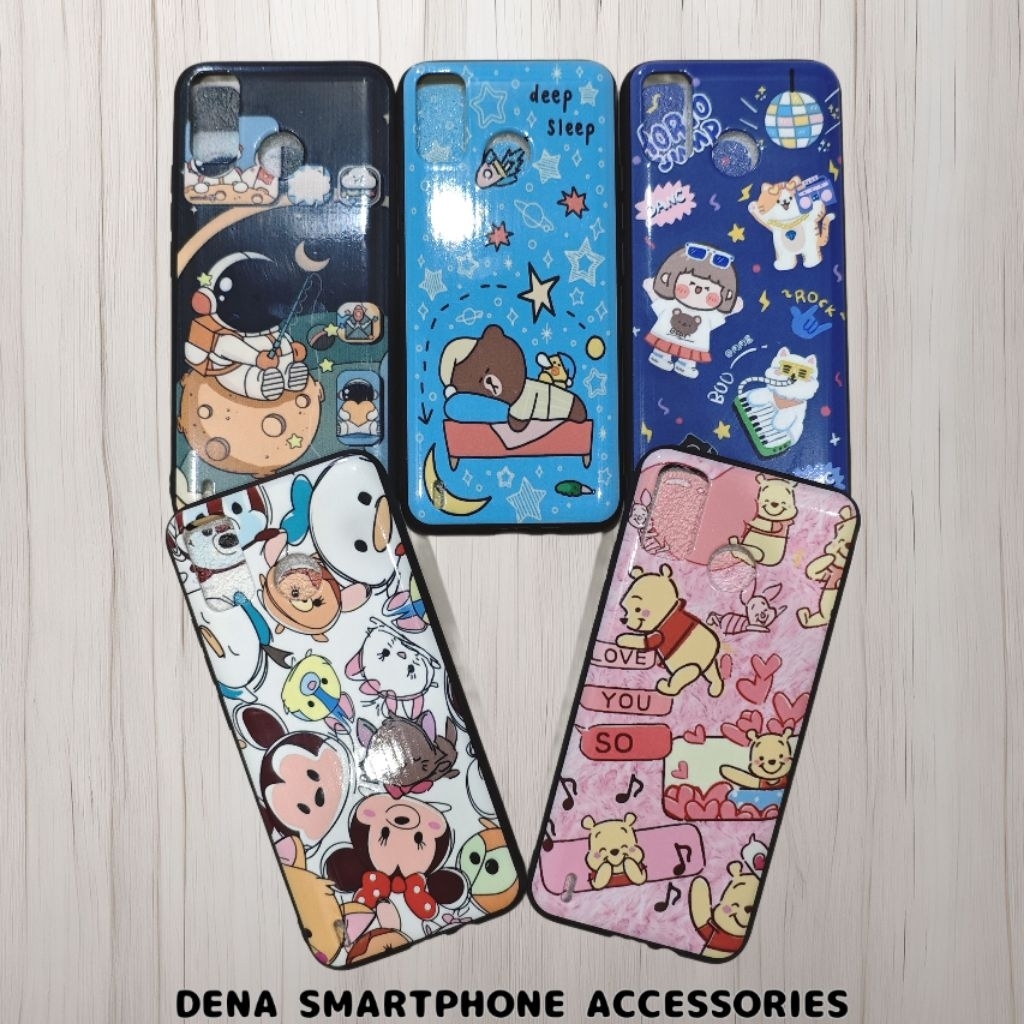 เคสนิ่ม Tecno Spark 6 GO KE5j KE5k รายการสีดําพร้อมรูปภาพ