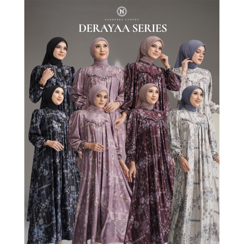 DERAYAA SERIES DRESS & MIDI ORIGINAL NADEHEERA LUXURY || NADHEERAS LATEST DRESS || ELEGANT LUXURY MO
